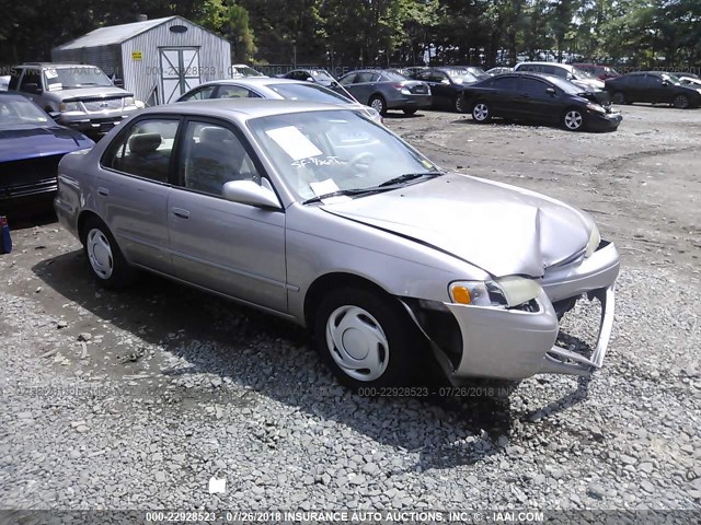 2T1BR18EXWC056837 - 1998 TOYOTA COROLLA VE/CE/LE BROWN photo 1