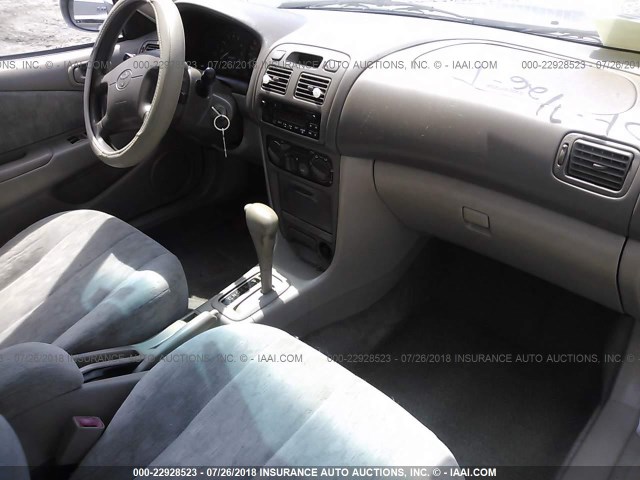 2T1BR18EXWC056837 - 1998 TOYOTA COROLLA VE/CE/LE BROWN photo 5