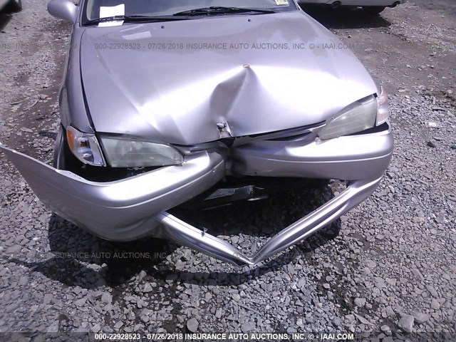 2T1BR18EXWC056837 - 1998 TOYOTA COROLLA VE/CE/LE BROWN photo 6