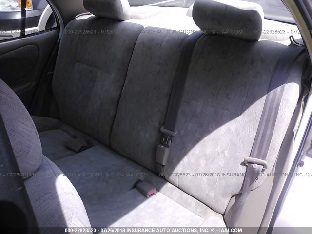 2T1BR18EXWC056837 - 1998 TOYOTA COROLLA VE/CE/LE BROWN photo 8