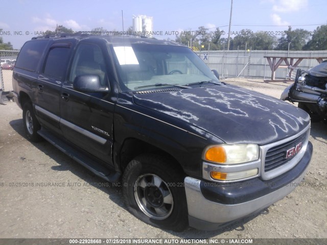 1GKFK16T51J243573 - 2001 GMC YUKON XL K1500 BLACK photo 1