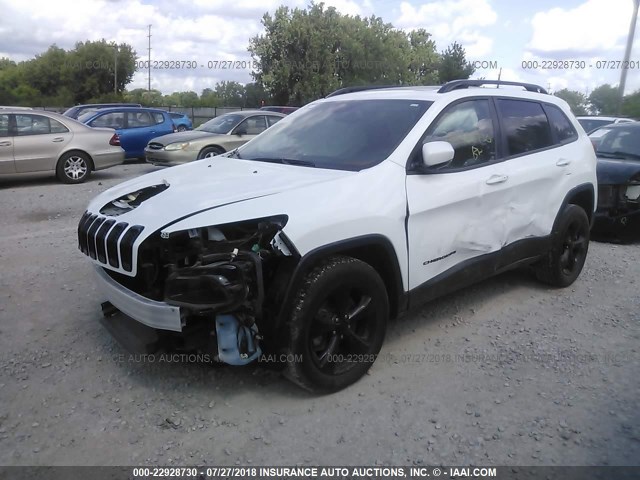 1C4PJMDB8GW314114 - 2016 JEEP CHEROKEE LIMITED WHITE photo 2