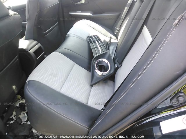 4T1BF1FK7DU696405 - 2013 TOYOTA CAMRY L/SE/LE/XLE შავი ფოტო 8