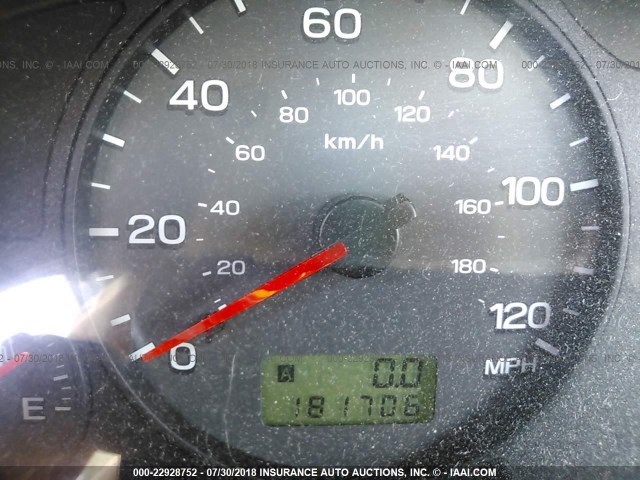 JF1SF65612H740531 - 2002 SUBARU FORESTER S SILVER photo 7