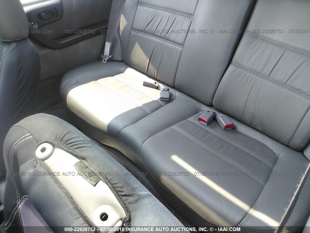 JF1SF65612H740531 - 2002 SUBARU FORESTER S SILVER photo 8