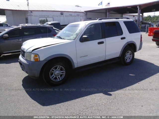 1FMZU62E12UB48267 - 2002 FORD EXPLORER XLS WHITE photo 2