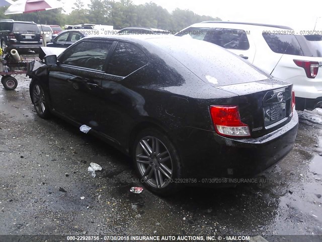 JTKJF5C79D3060235 - 2013 TOYOTA SCION TC 黑色 照片 3