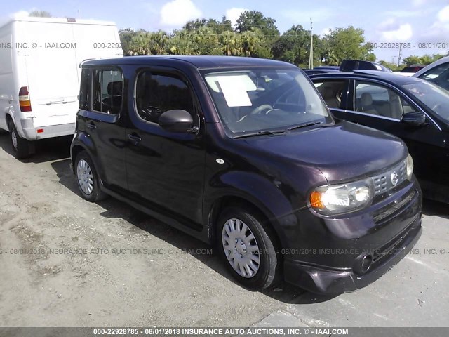 JN8AZ28RX9T105315 - 2009 NISSAN CUBE S/SL PURPLE photo 1