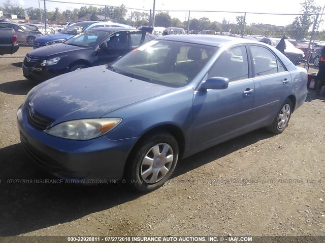 4T1BE32K53U654768 - 2003 TOYOTA CAMRY LE/XLE/SE Mavi foto 2