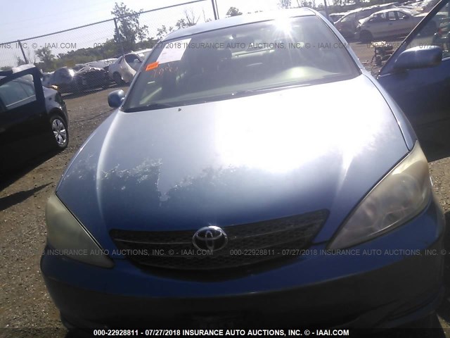 4T1BE32K53U654768 - 2003 TOYOTA CAMRY LE/XLE/SE Mavi foto 6