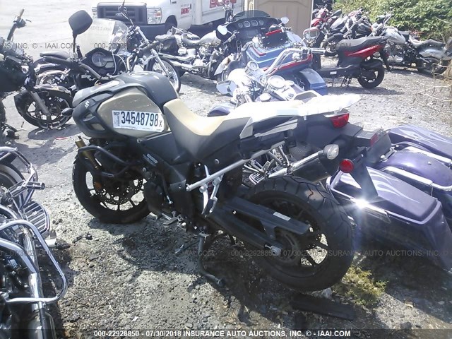 JS1VU51A8E2101632 - 2014 SUZUKI DL1000 BEIGE photo 3