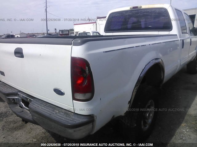 1FTSW31S32EA89383 - 2002 FORD F350 SRW SUPER DUTY WHITE photo 6