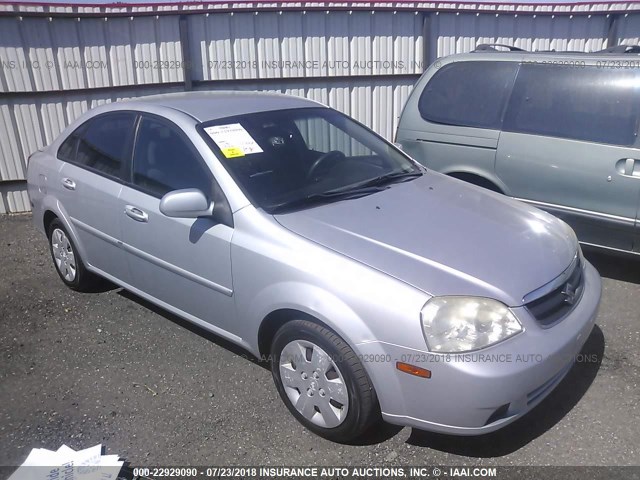 KL5JD56ZX6K279911 - 2006 SUZUKI FORENZA SILVER photo 1