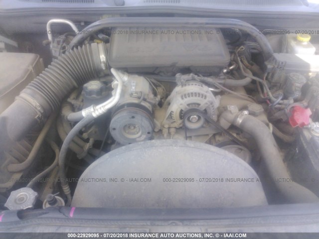 1J8HG48K66C271656 - 2006 JEEP COMMANDER BROWN photo 10