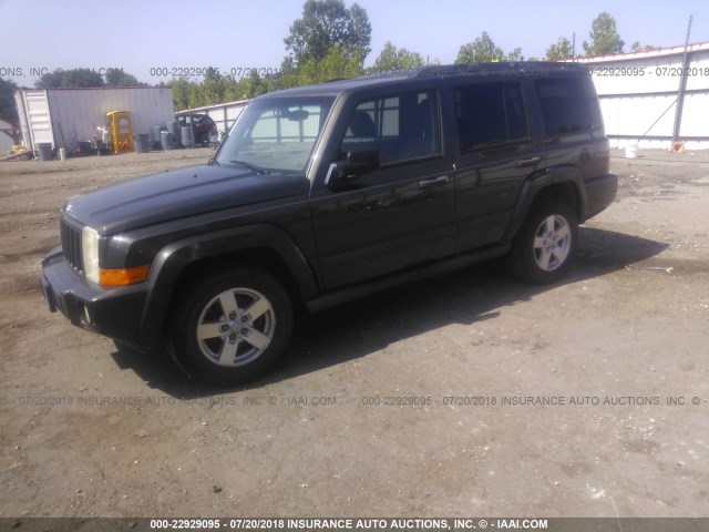 1J8HG48K66C271656 - 2006 JEEP COMMANDER BROWN photo 2