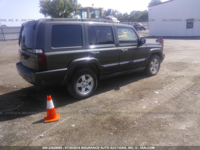 1J8HG48K66C271656 - 2006 JEEP COMMANDER BROWN photo 4