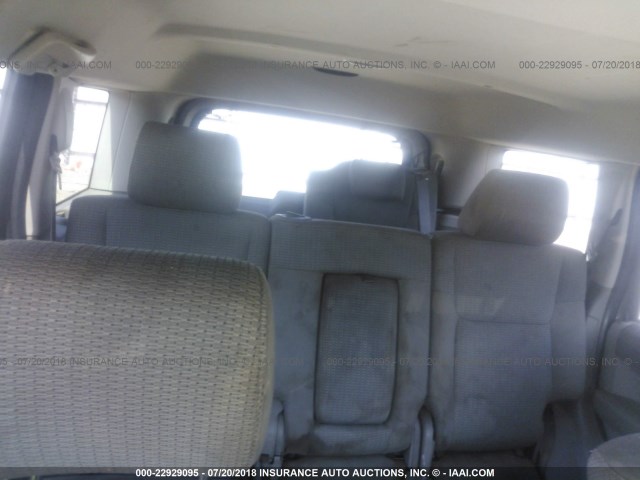 1J8HG48K66C271656 - 2006 JEEP COMMANDER BROWN photo 8