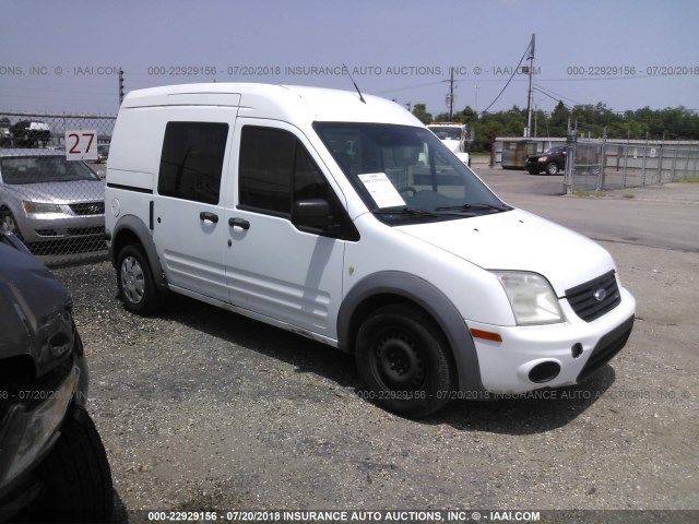 NM0LS6BN4BT056377 - 2011 FORD TRANSIT CONNECT XLT WHITE photo 1