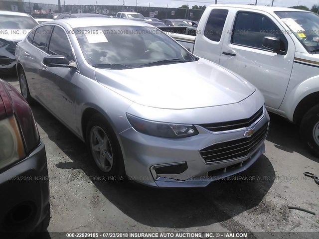 1G1ZB5ST9GF338034 - 2016 CHEVROLET MALIBU LS SILVER photo 1