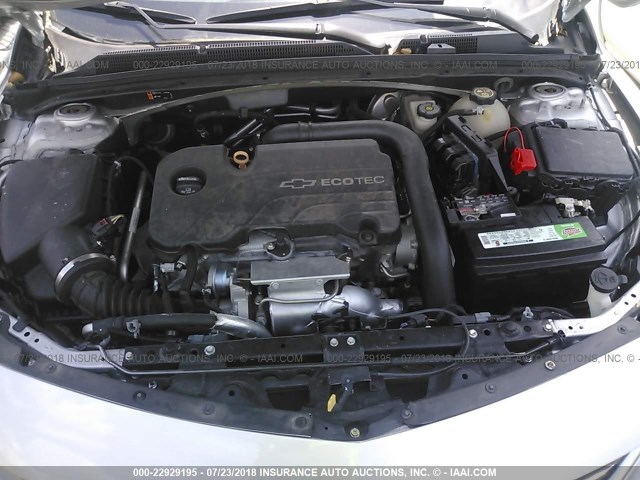1G1ZB5ST9GF338034 - 2016 CHEVROLET MALIBU LS SILVER photo 10