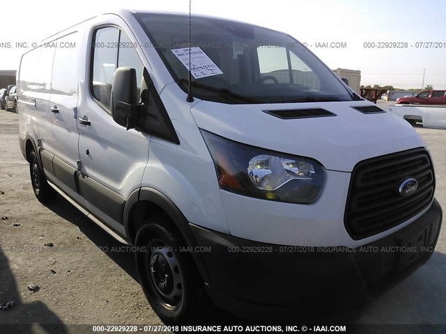 1FTYE1ZM4JKA16157 - 2018 FORD TRANSIT T-150 WHITE photo 1