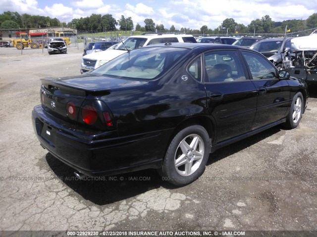 2G1WP551149369393 - 2004 CHEVROLET IMPALA SS BLACK photo 4