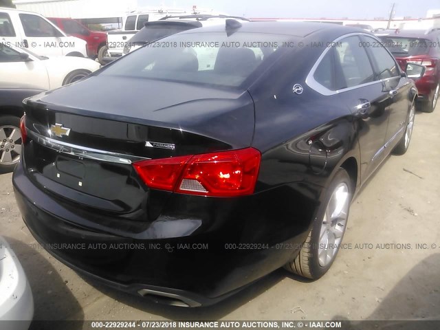 2G1125S38J9109972 - 2018 CHEVROLET IMPALA PREMIER BLACK photo 4