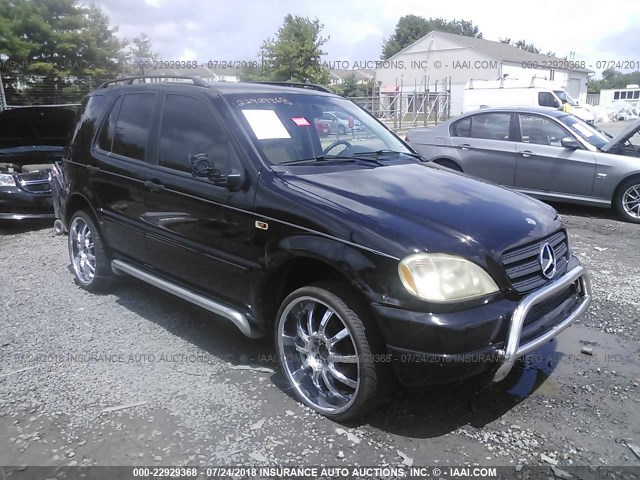 4JGAB72E7XA064780 - 1999 MERCEDES-BENZ ML 430 黑色 照片 1