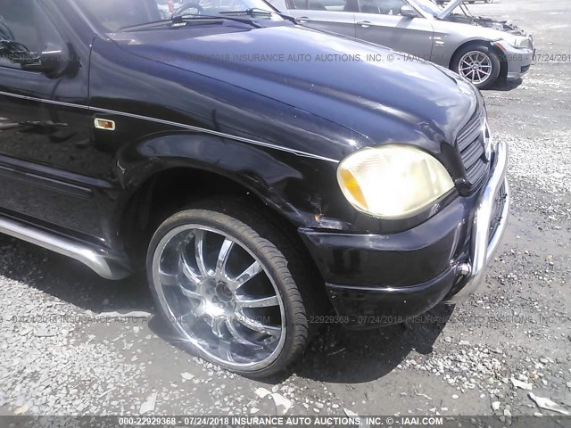 4JGAB72E7XA064780 - 1999 MERCEDES-BENZ ML 430 黑色 照片 6