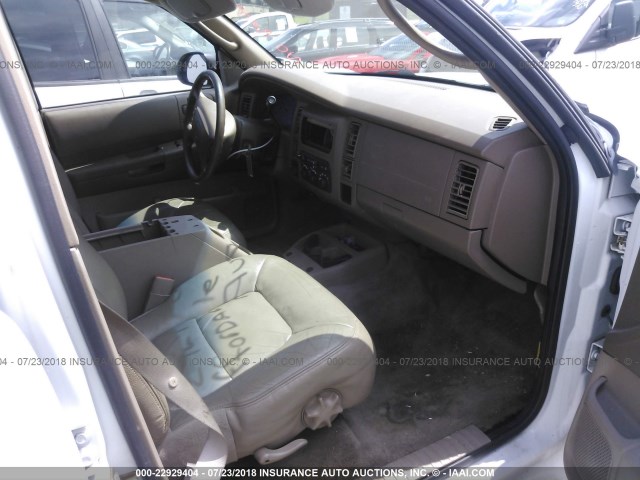 1D4HS48N03F571903 - 2003 DODGE DURANGO SLT WHITE photo 5