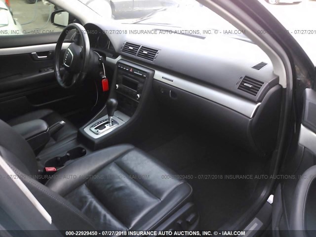 WAUDF78E17A245951 - 2007 AUDI A4 2.0T QUATTRO BLACK photo 5