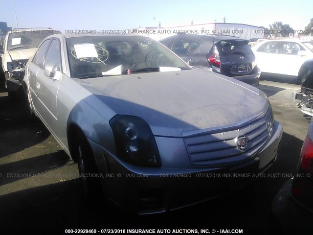 1G6DM57T170161439 - 2007 CADILLAC CTS SILVER photo 1