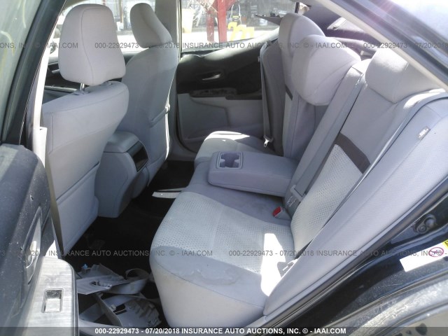 4T1BF1FK8CU574697 - 2012 TOYOTA CAMRY SE/LE/XLE BLACK photo 8