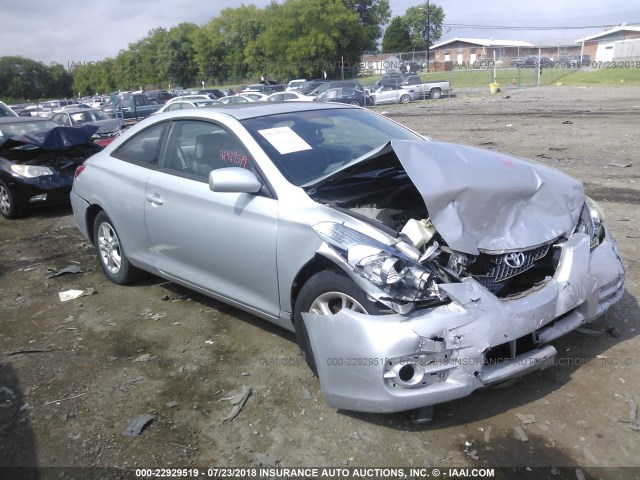 4T1CE30P17U752897 - 2007 TOYOTA CAMRY SOLARA SE/SLE Gümüş foto 1