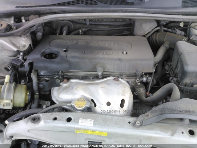 4T1CE30P17U752897 - 2007 TOYOTA CAMRY SOLARA SE/SLE Gümüş foto 10