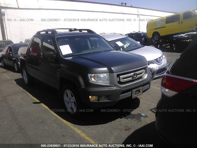 5FPYK1F51BB002339 - 2011 HONDA RIDGELINE RTL BLACK photo 1