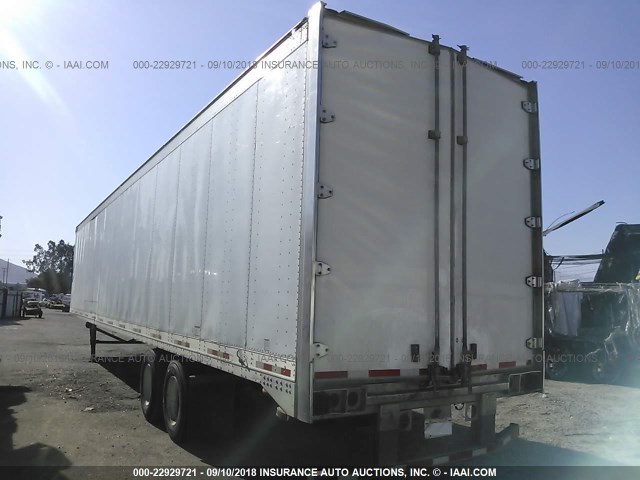 1GRAA06284B702853 - 2004 GREAT DANE TRAILERS VAN  WHITE photo 3