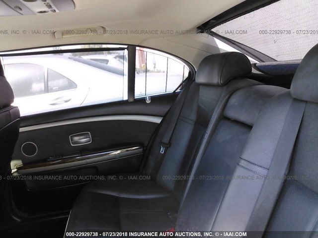 WBAGN63422DR04880 - 2002 BMW 745 LI Սև լուսանկար 8