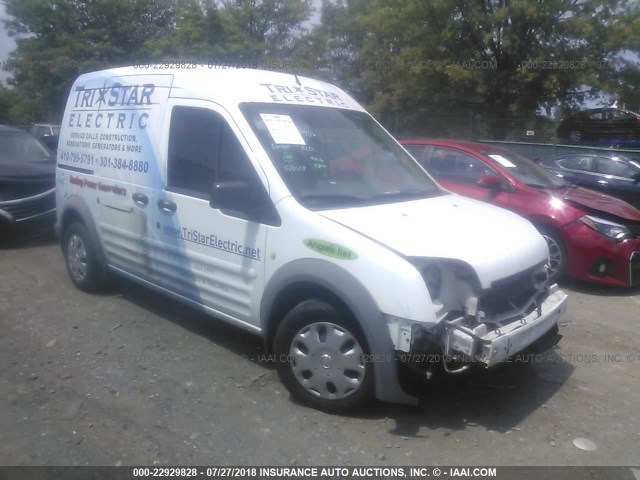 NM0LS7AN3CT107165 - 2012 FORD TRANSIT CONNECT XL WHITE photo 1