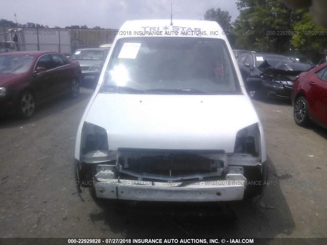 NM0LS7AN3CT107165 - 2012 FORD TRANSIT CONNECT XL WHITE photo 6