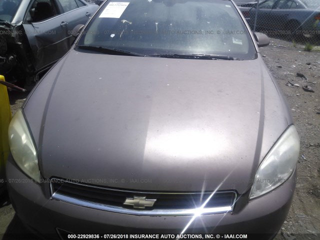 2G1WB58KX79335556 - 2007 CHEVROLET IMPALA LS BROWN photo 6