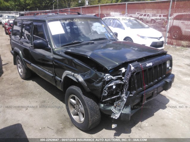 1J4FT68S1WL225264 - 1998 JEEP CHEROKEE SPORT/CLASSIC Zielony zdjęcie 1