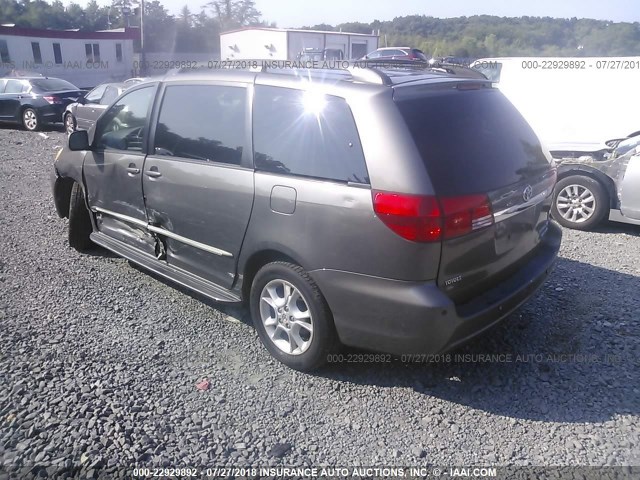 5TDBA22C74S011637 - 2004 TOYOTA SIENNA XLE/XLE LIMITED GRAY photo 3