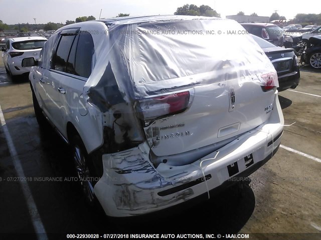 2LMDJ8JK0DBL19738 - 2013 LINCOLN MKX WHITE photo 6