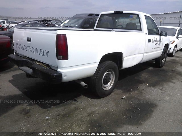 1GCGC24R7VZ168294 - 1997 CHEVROLET GMT-400 C2500 WHITE photo 4