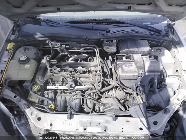 1FAFP34N27W311651 - 2007 FORD FOCUS ZX4/S/SE/SES TAN photo 10