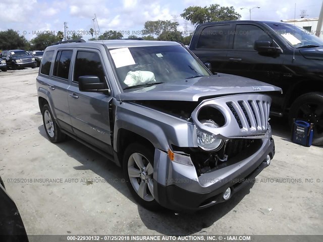 1C4NJPFA1FD179338 - 2015 JEEP PATRIOT LATITUDE SILVER photo 1