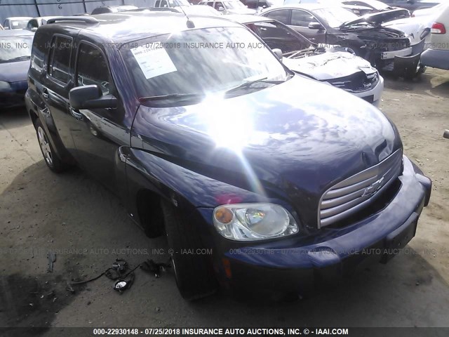 3GNCA13B79S585590 - 2009 CHEVROLET HHR LS BLUE photo 1