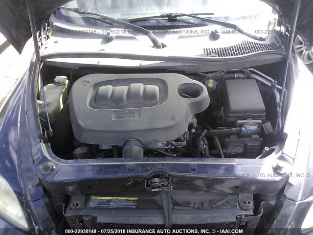 3GNCA13B79S585590 - 2009 CHEVROLET HHR LS BLUE photo 10