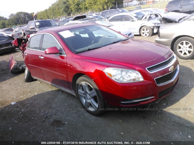 1G1ZC5E07CF329230 - 2012 CHEVROLET MALIBU 1LT RED photo 1